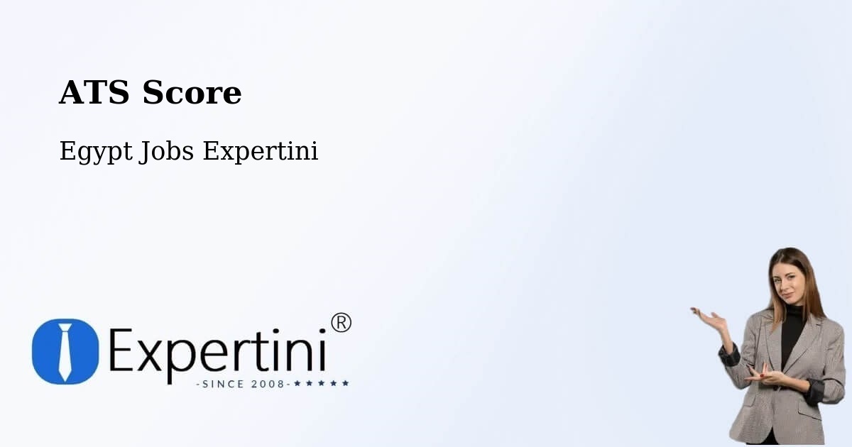 Resume ATS Score & Job Description Match Tool – Aş Şaff - Egypt Jobs Expertini
