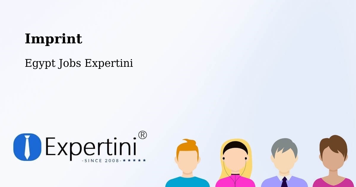 Imprint – Aş Şaff - Egypt Jobs Expertini