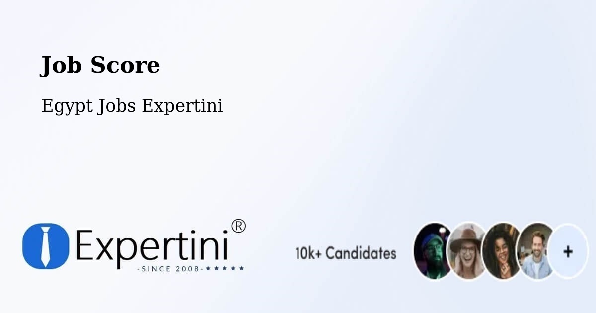 Job Score & Job Description Score Tool – Aş Şaff - Egypt Jobs Expertini