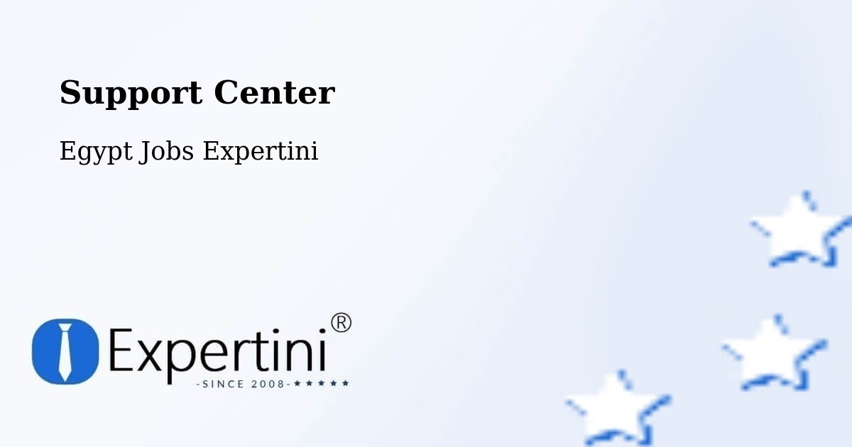 Support Services – Aş Şaff - Egypt Jobs Expertini